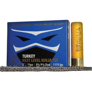 Apex Turkey Ninja Next Level 20 Gauge Ammo 3" #8.5 and #9 TSS Shot 1-5/8 oz Box of 5
