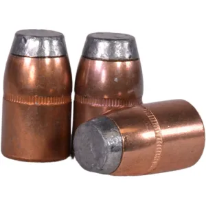 Factory Second 45 Caliber (451 Diameter) Bullets 300 Grain Flat Nose Soft Point with Cannelure Box of 50 (Bulk Packaged)