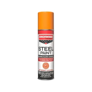 Birchwood Casey Steel Target Paint Orange 12 oz Aerosol