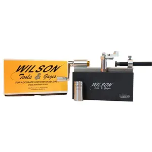L.E. Wilson Case Trimmer Kit 50 BMG Stainless Steel with Titanium Nitride Coated Cutter