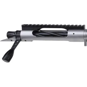 Christensen Arms Rifle Action Remington 700 Short Action Standard Bolt Face Bead Blasted Titanium with 20 MOA Rail
