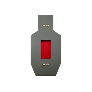 Challenge Targets IPSC A-C Zone Flapper Rifle Target AR500 Steel