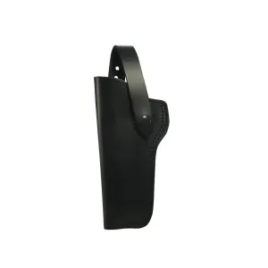 DeSantis Gunhide Woodsman OWB Holster Left Hand Browning Buck Mark, Ruger Mark I, Mark II Target, S&W 22A, 41 5.5" Leather Black