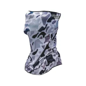 Fish Monkey Men's Performance Face Mask Old School Gray One Size Fits Most
