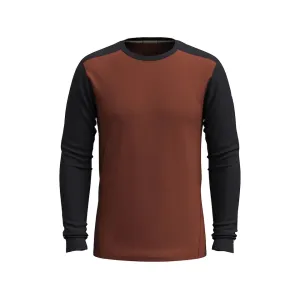 Smartwool Men's Classic All Season Long Sleeve Base Layer Shirt Sable Brown Mountain XL
