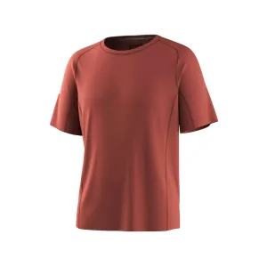 Smartwool Men's Active Ultralite Short Sleeve Crew Neck T Shirt Burnt Sienna 2XL