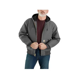 Carhartt Men's J140 Loose Fit Firm Duck Insulated Active Jacket Gravel 2XL