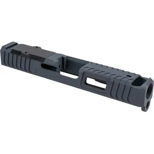 Zaffiri Precision ZPS.B Slide for Glock 19 Gen 3 9mm Luger Steel Sniper Gray