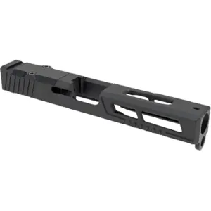 Swenson Elite 2.0 Slide with RMR Cut for Glock 17 Gen 3 9mm Luger Stainless Steel Black