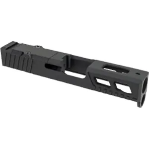 Swenson Elite 2.0 Slide with RMR Cut for Glock 26 Gen 3 9mm Luger Stainless Steel Black