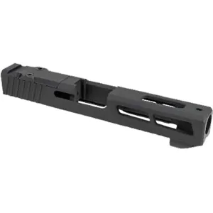 Swenson Elite 2.0 Slide with RMSc Cut for Glock 48 Gen 3 9mm Luger Stainless Steel Black