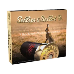 Sellier & Bellot 12 Gauge Ammo 2-3/4" #4 Buckshot 27 Pellets Case of 250 (25 Boxes of 10)