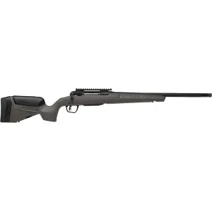 Savage Arms 110 Trailblazer Bolt Action Rifle 25 Creedmoor Left Hand 20" Fluted Tungsten Cerakote Threaded Barrel Tungsten Cerakote Frame Dark Gray Adjustable Stock