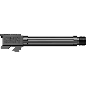 CMC Triggers Threaded Barrel for Glock 19 9mm Luger Black DLC