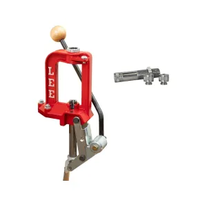 Lee Challenger Breech Lock Single Stage Reloading Press with Free Ram Swage