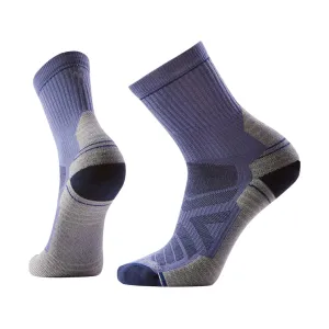 Smartwool Men's Hike Light Cushion Mid Crew Socks Nightfall Blue Medium