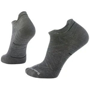 Smartwool Men's Run Zero Cushion Low Ankle Socks Medium Gray XL