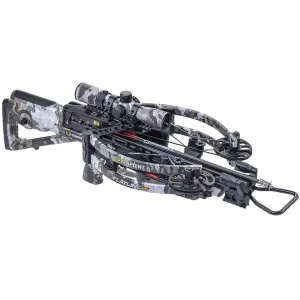 TenPoint Flatline 460R Crossbow with RangeMaster 100 Camo Scope ACUslide Vektra