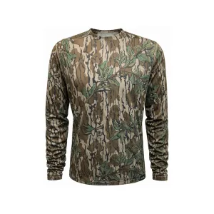 MidwayUSA Men's Ambush Long Sleeve Shirt Mossy Oak Greenleaf 2XL