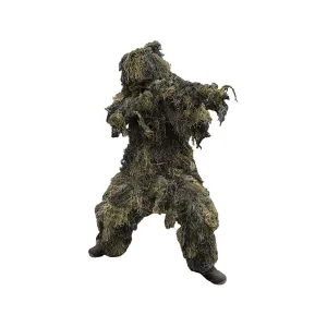 Mil-Tec Men's Ghillie Suit Woodland Camo 2
