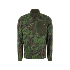 Ol' Tom Men's SWT Quarter Zip Shirt Mossy Oak Full Foliage Large