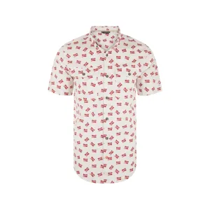 Drake Men's Life Short Sleeve Shirt Bright White 2XL
