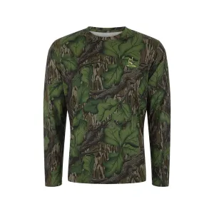 Ol' Tom Men's Performance Long Sleeve Crew Neck Shirt Mossy Oak Full Foliage 3XL
