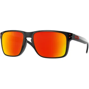 Oakley Men's Holbrook XL Polarized Sunglasses Black Ink Frame Prizm Ruby Lens
