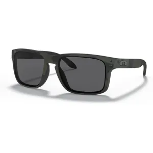 Oakley Men's SI Holbrook Polarized Sunglasses Multicam Black Frame Gray Lens