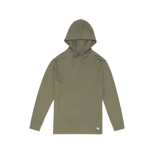 Burlebo Men's Performance Hoodie Sage XL