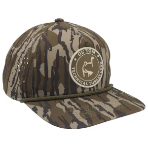 Ol' Tom Men's Perforated Hat Mossy Oak Bottomland One Size Fits Most