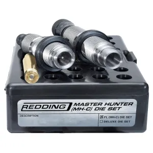 Redding Master Hunter 270 Winchester Short Magnum (WSM) Full Length Sizing, Micrometer Bullet Seating 2 Die Set