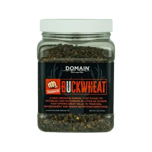 Domain Outdoor Pounder Buckwheat Food Plot Seed 1 lb