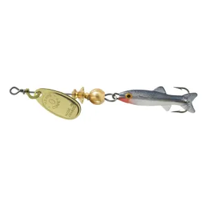 Mepps Comet Mino Inline Spinner 1 1/4" with Shad Mino Gold Blade 1/9 oz