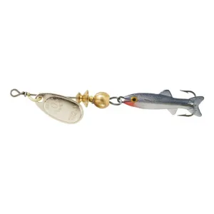 Mepps Comet Mino Inline Spinner 1 1/4" with Shad Mino Silver Blade 1/9 oz