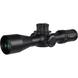 Kahles K318i REFINED Rifle Scope 34mm Tube 3.5-18x 50mm Illuminated SKMR4 Reticle Left Windage Matte Black