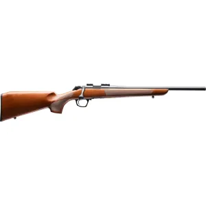 CVA Cascade Rimfire Classic Bolt Action Rifle 22 Long Rifle 18" Graphite Black Threaded Barrel Graphite Black Frame Walnut Field Stock