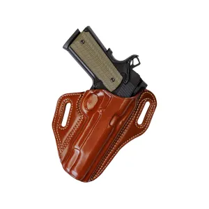 Galco Combat Sweeper OWB Holster Right Hand 1911 Government Leather Tan