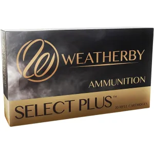Weatherby Select Plus 25 Weatherby RPM Ammo 107 Grain Hammer Custom Solid Hollow Point Lead Free Box of 20