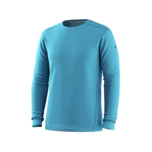 Smartwool Men's Classic All Season Long Sleeve Base Layer Shirt Mineral Blue 2XL