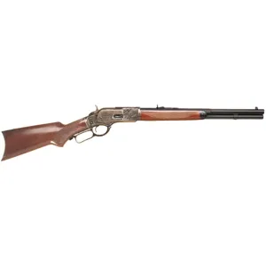 Cimarron Firearms Texas Brush Popper Lever Action Rifle 357 Magnum 18" Blued Barrel Blued Frame Walnut Field Stock