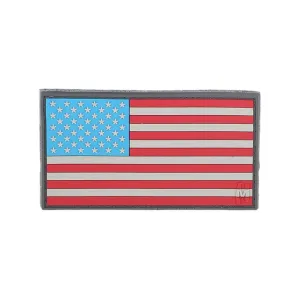 Maxpedition USA Flag PVC Morale Patch Large Full Color 3.25" x 1.75"