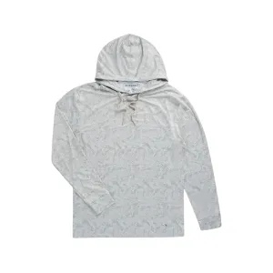 Burlebo Men's Performance Hoodie Digi Camo - Ivory 2XL