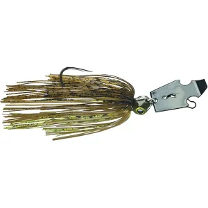 Picasso Gen 2 Shock Blade Bladed Jig Green Pumpkin Tiger Chartreuse/Black 3/8 oz