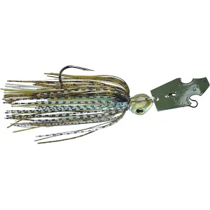 Picasso Gen 2 Shock Blade Bladed Jig Green Pumpkin Gizzard Shad 3/8 oz