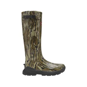 LaCrosse Men's Burly Aero 17" Rubber Boots Mossy Oak Original Bottomland 14 D