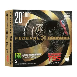 Federal Premium HEAVYWEIGHT TSS Rob Roberts Special Edition 20 Gauge Ammo 3" #7 Tungsten Shot 1-5/8 oz Box of 5