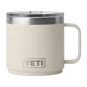 YETI Rambler 14 oz Mug with Magslider Lid & Ceramic Lining Cape Taupe