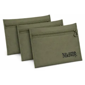MidwayUSA Range Bag Pistol Case Olive Drab 3PK