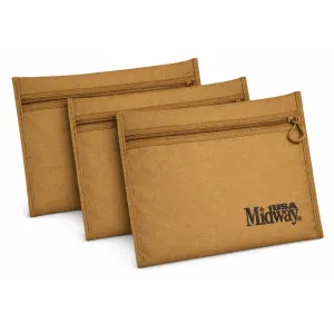 MidwayUSA Range Bag Pistol Case Coyote 3PK